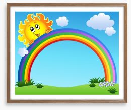 Rainbows Framed Art Print 29264585