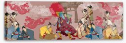 Japanese Art Stretched Canvas 292652619
