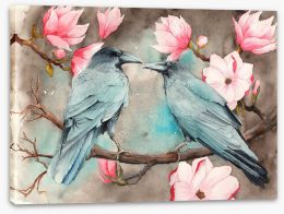 Birds Stretched Canvas 292909577