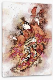 Japanese Art Stretched Canvas 293239805