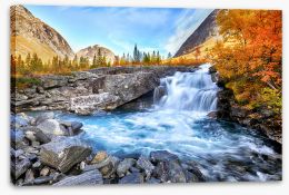 Waterfalls Stretched Canvas 293452212