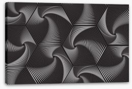 Black and White Stretched Canvas 293542499