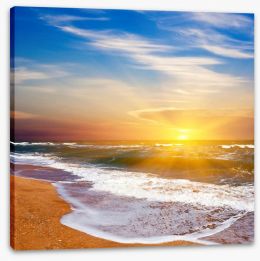 Sunsets / Rises Stretched Canvas 29473352