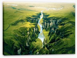 Rivers Stretched Canvas 295452167