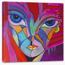 Cubism Stretched Canvas 296450067