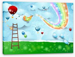 Rainbows Stretched Canvas 296482784