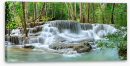 Waterfalls Stretched Canvas 296782848