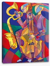 Cubism Stretched Canvas 296834836