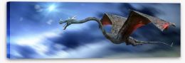 Dragons Stretched Canvas 297295834