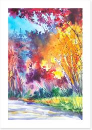 Autumn Art Print 298187176