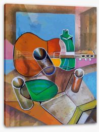 Cubism Stretched Canvas 298963654
