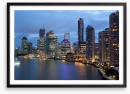 Brisbane Framed Art Print 29925279