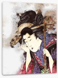Japanese Art Stretched Canvas 299535119