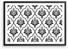 Black and White Framed Art Print 300200708