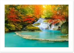 Waterfalls Art Print 300345540