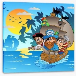 Pirates Stretched Canvas 30121810