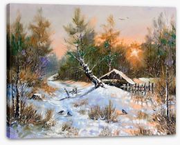 Winter Stretched Canvas 30276952