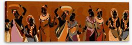 African Art Stretched Canvas 303101414