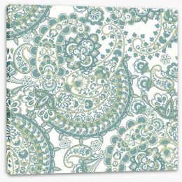 Paisley Stretched Canvas 303290986