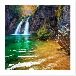 Waterfalls Art Print 303646821