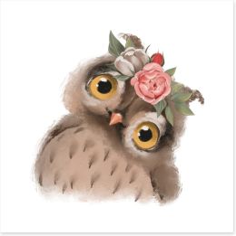 Owls Art Print 303650368