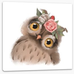 Owls Stretched Canvas 303650368