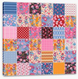 Patchwork Stretched Canvas 306670499
