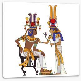 Egyptian Art Stretched Canvas 307713128