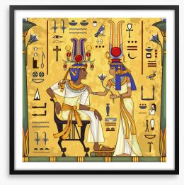 Egyptian Art Framed Art Print 307715671
