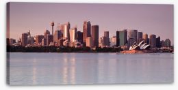 Sydney Harbour panorama Stretched Canvas 30822959
