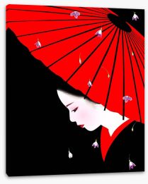 Japanese Art Stretched Canvas 309297071