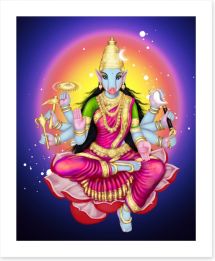 Indian Art Art Print 310422146