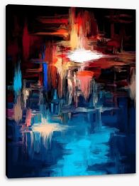 Abstract Stretched Canvas 310871004