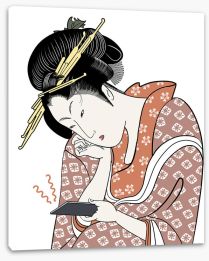 Japanese Art Stretched Canvas 310995975
