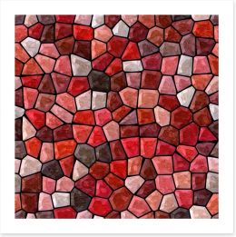 Mosaic Art Print 311218133