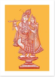 Indian Art Art Print 311533481