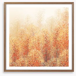All about autumn Framed Art Print 311685593