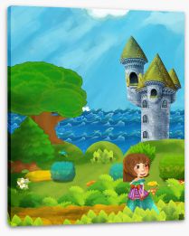 Fairy Castles Stretched Canvas 312626030