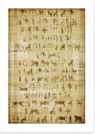 Egyptian Art Art Print 31330770