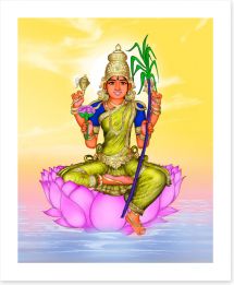 Indian Art Art Print 313555663