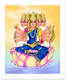 Indian Art Art Print 313555704