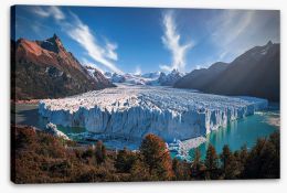 Glaciers Stretched Canvas 313742828