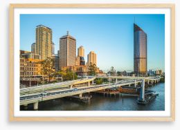 Bridges of Brisbane Framed Art Print 314208080