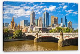 Melbourne Stretched Canvas 314208142
