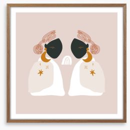 Soul sisters Framed Art Print 314948472