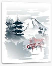 Japanese Art Stretched Canvas 316932873