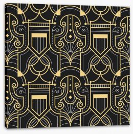 Art Deco Stretched Canvas 317529045