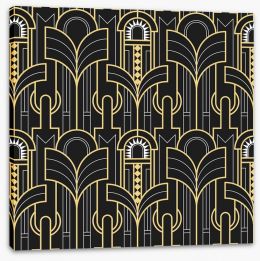 Art Deco Stretched Canvas 317529050