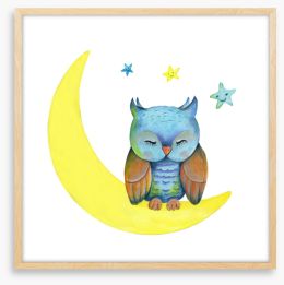 Owls Framed Art Print 317644934