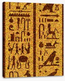 Egyptian Art Stretched Canvas 31848013